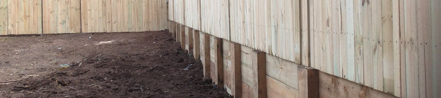 Closed Paling Fence Picture