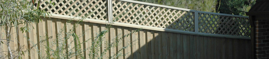 Lapped and Capped Fence With Lattice Picture